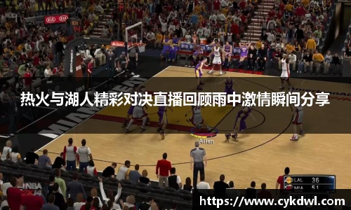 美嘉体育热火与湖人精彩对决直播回顾雨中激情瞬间分享
